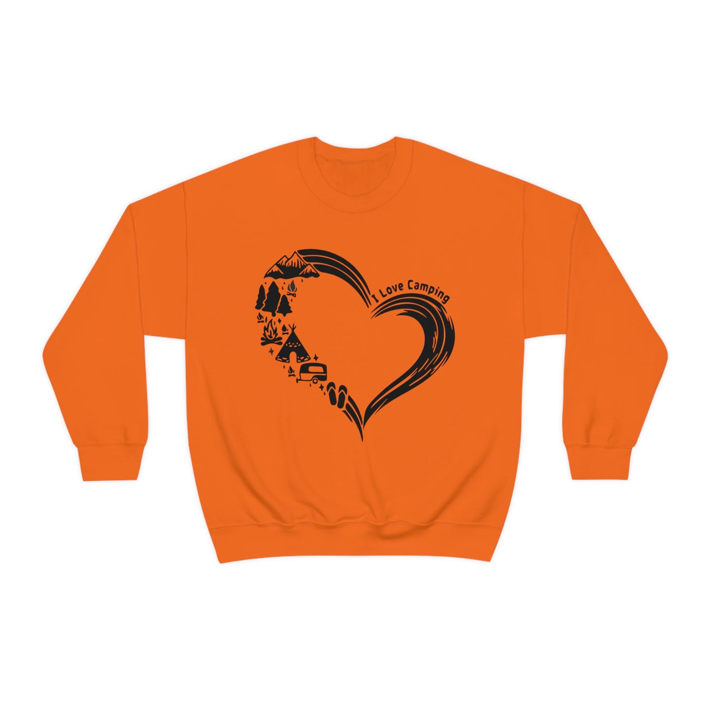 I Love Camping Sweatshirt