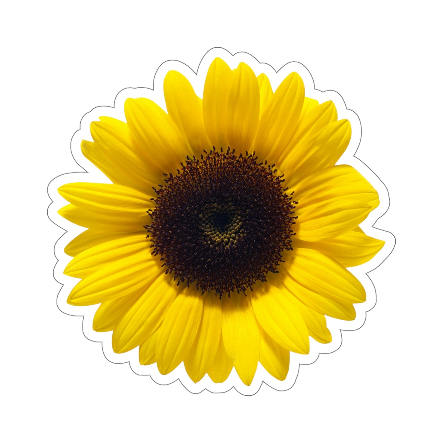 Sunflower Kiss-Cut Stickers