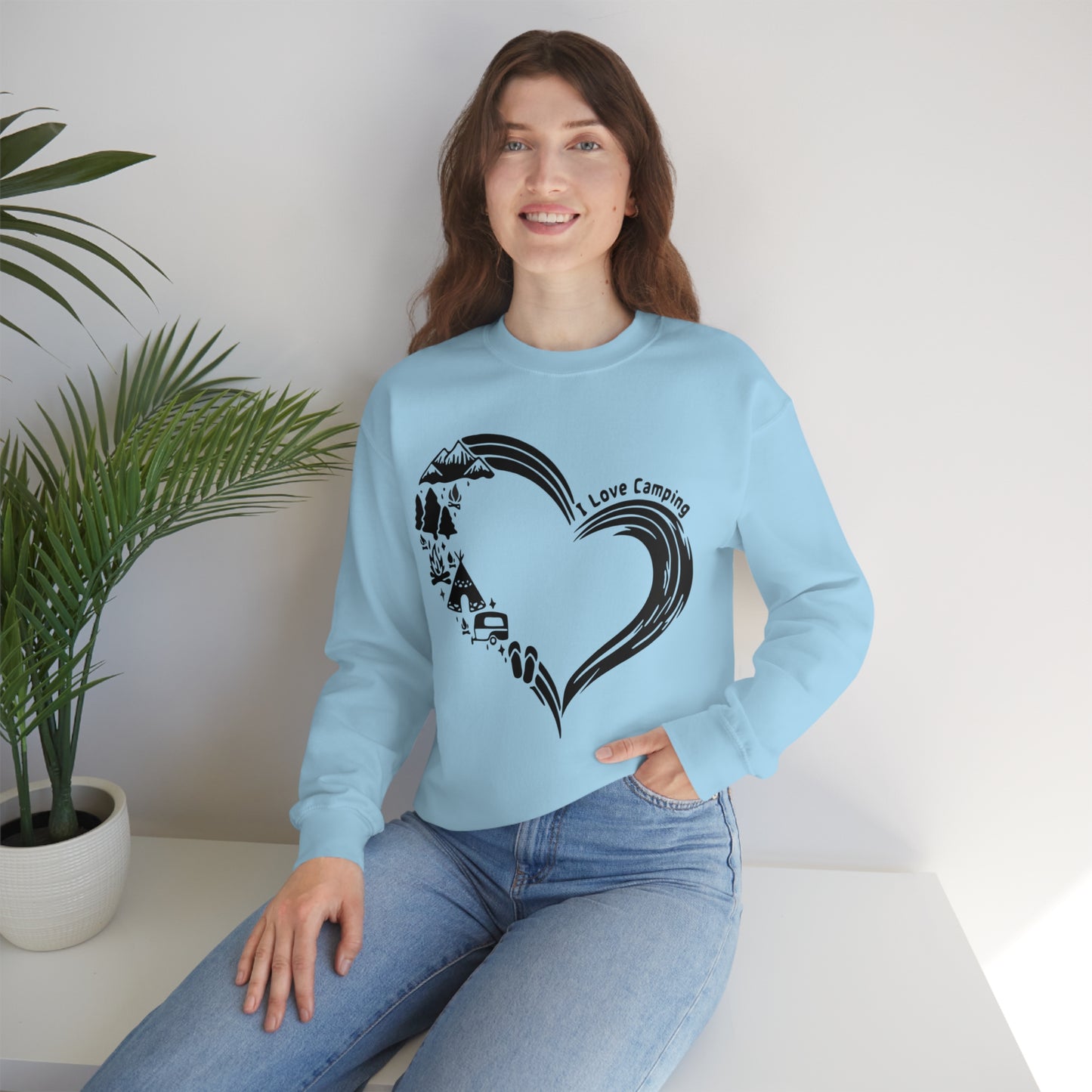 I Love Camping Sweatshirt