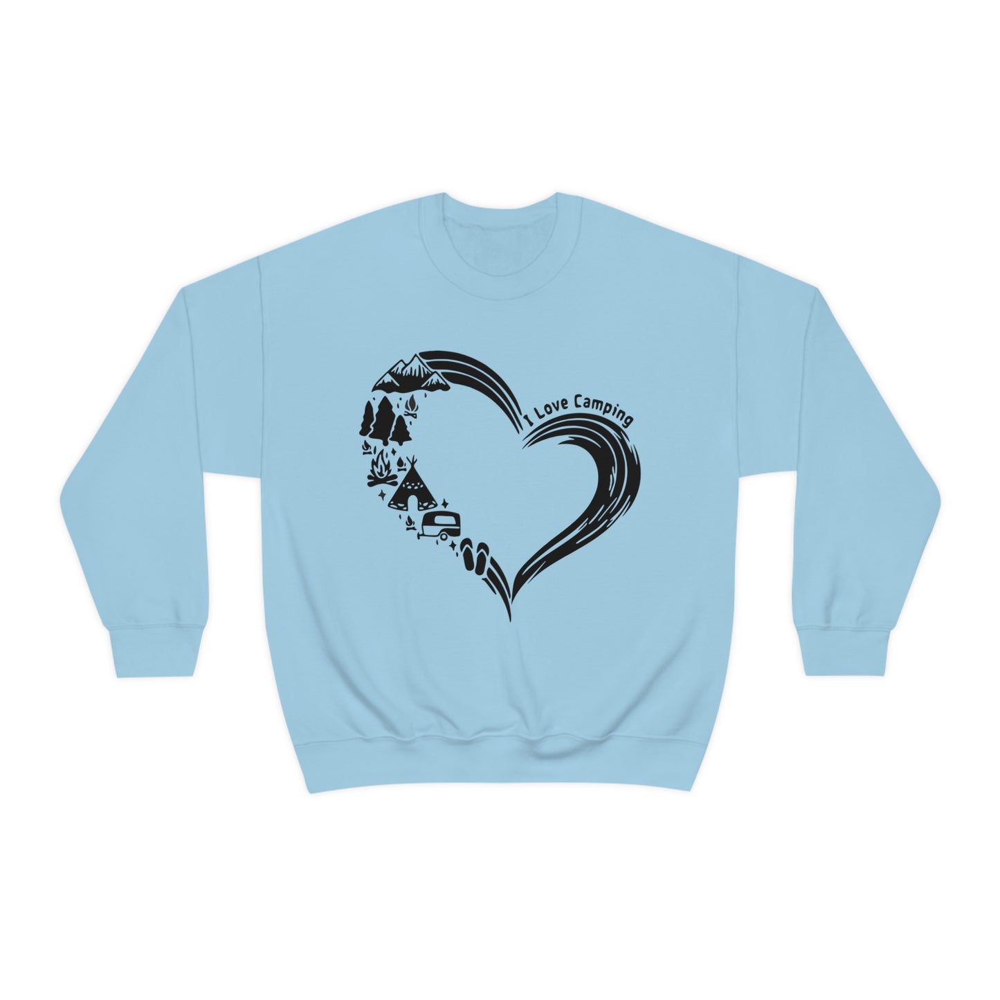 I Love Camping Sweatshirt