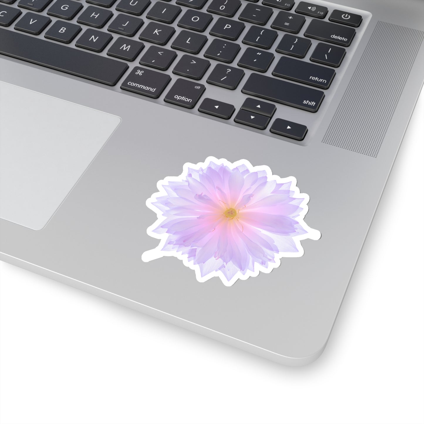 Purple flower Kiss-Cut Stickers