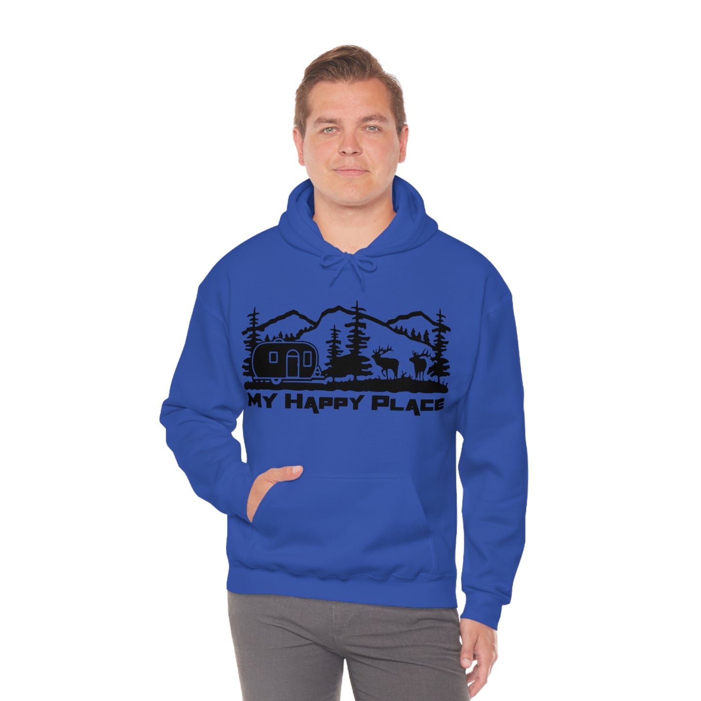 My Happy Place Hooded Sweatshirt