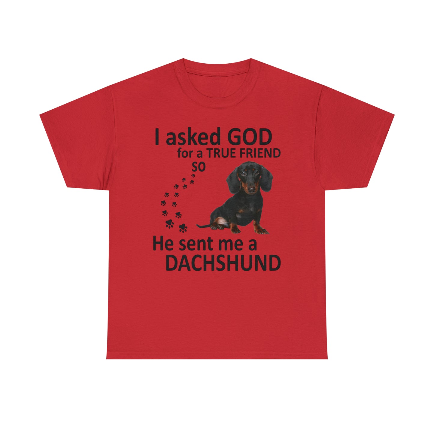 True Friend Dachshund Tee