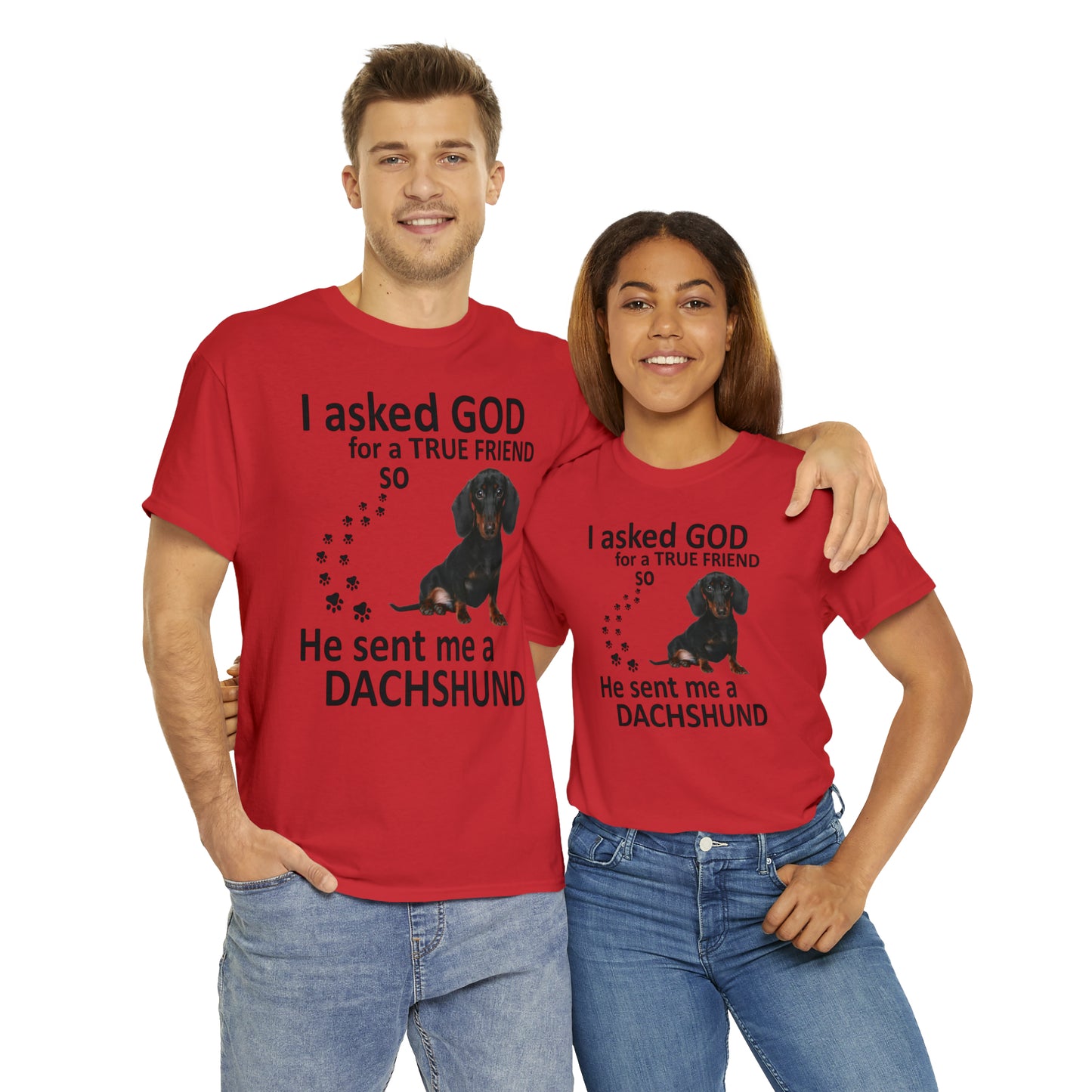 True Friend Dachshund Tee