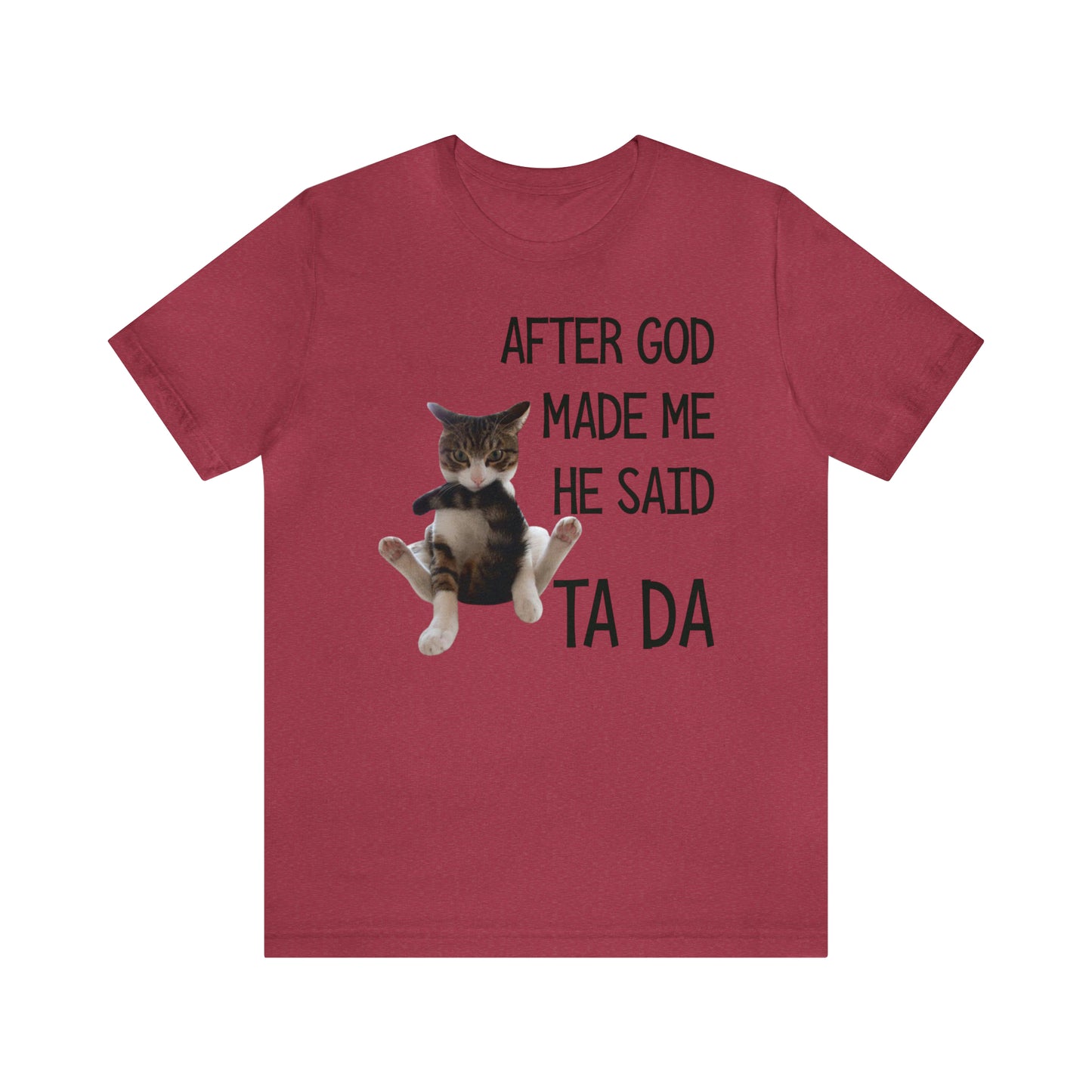 Ta Da Cat Short Sleeve Tee