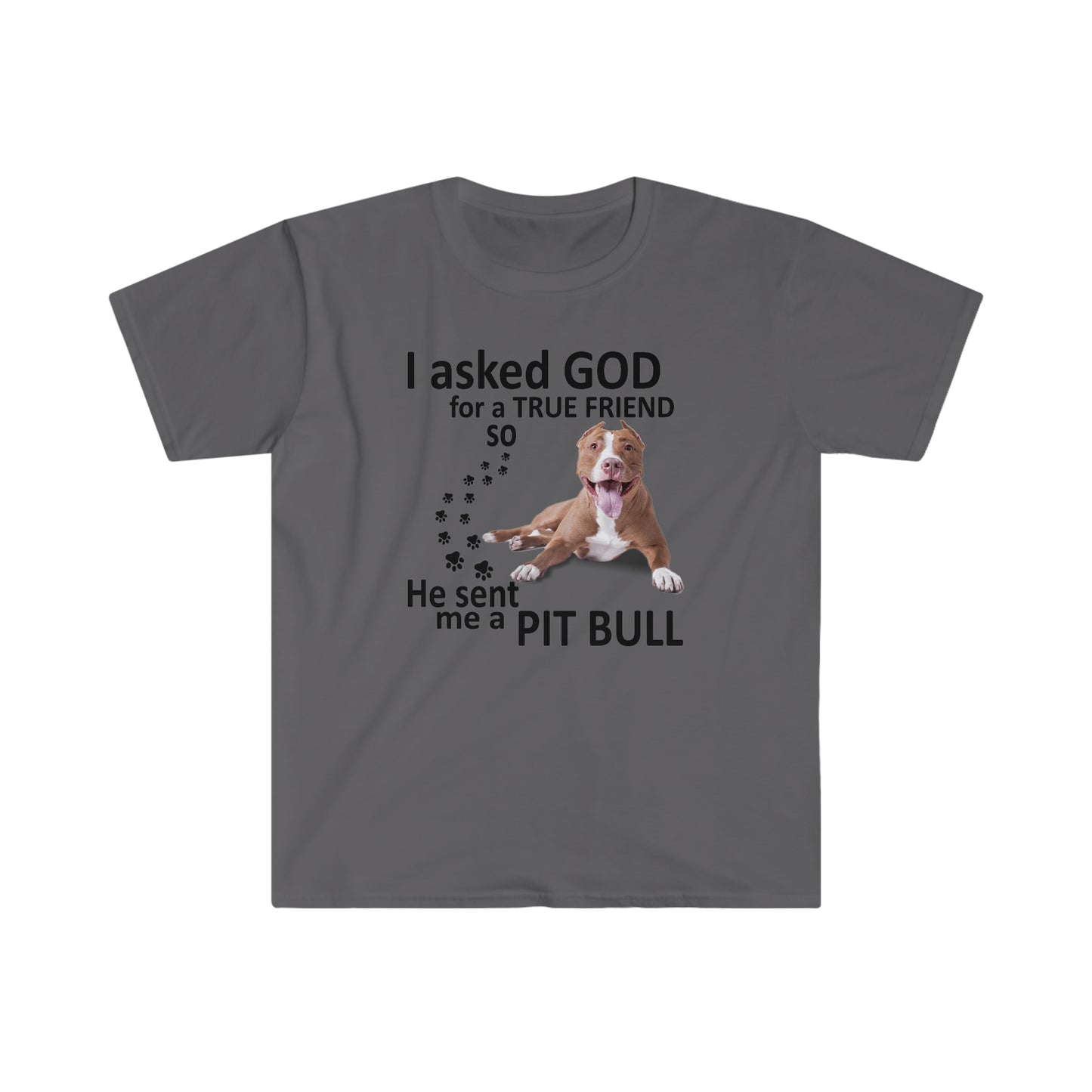 True Friend Pit Bull T-Shirt