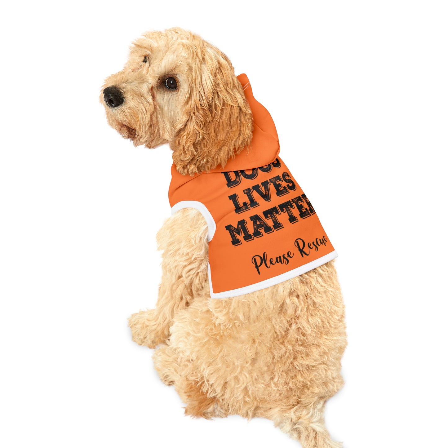 Dogs Lives Matter Please Rescue Hoodie