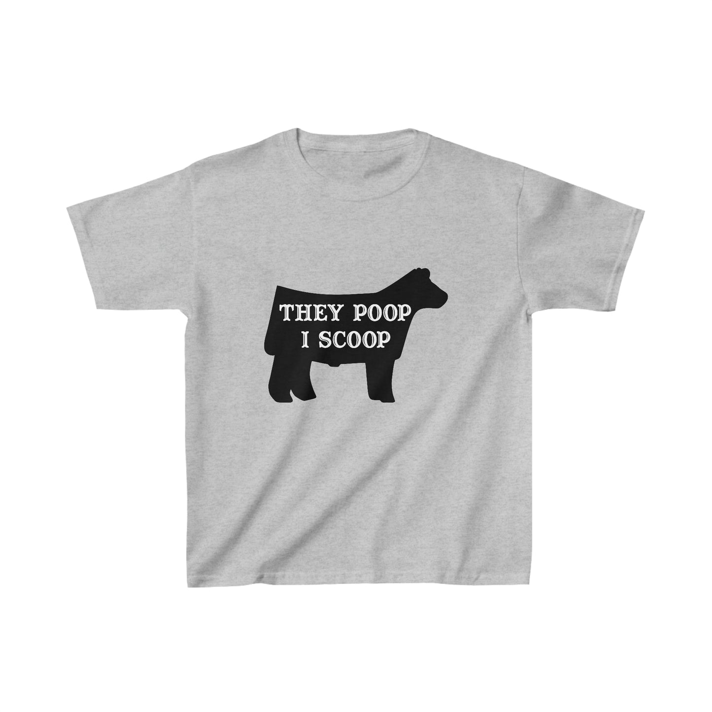 They Poop I Scoop Kids  Tee