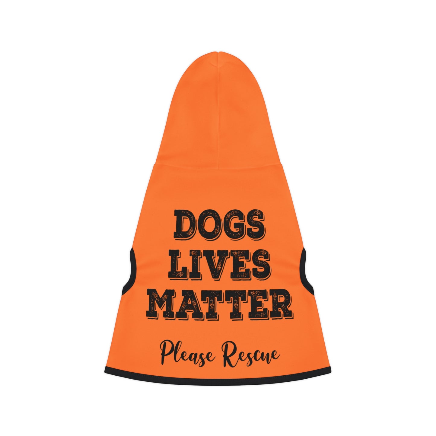 Dogs Lives Matter Please Rescue Hoodie