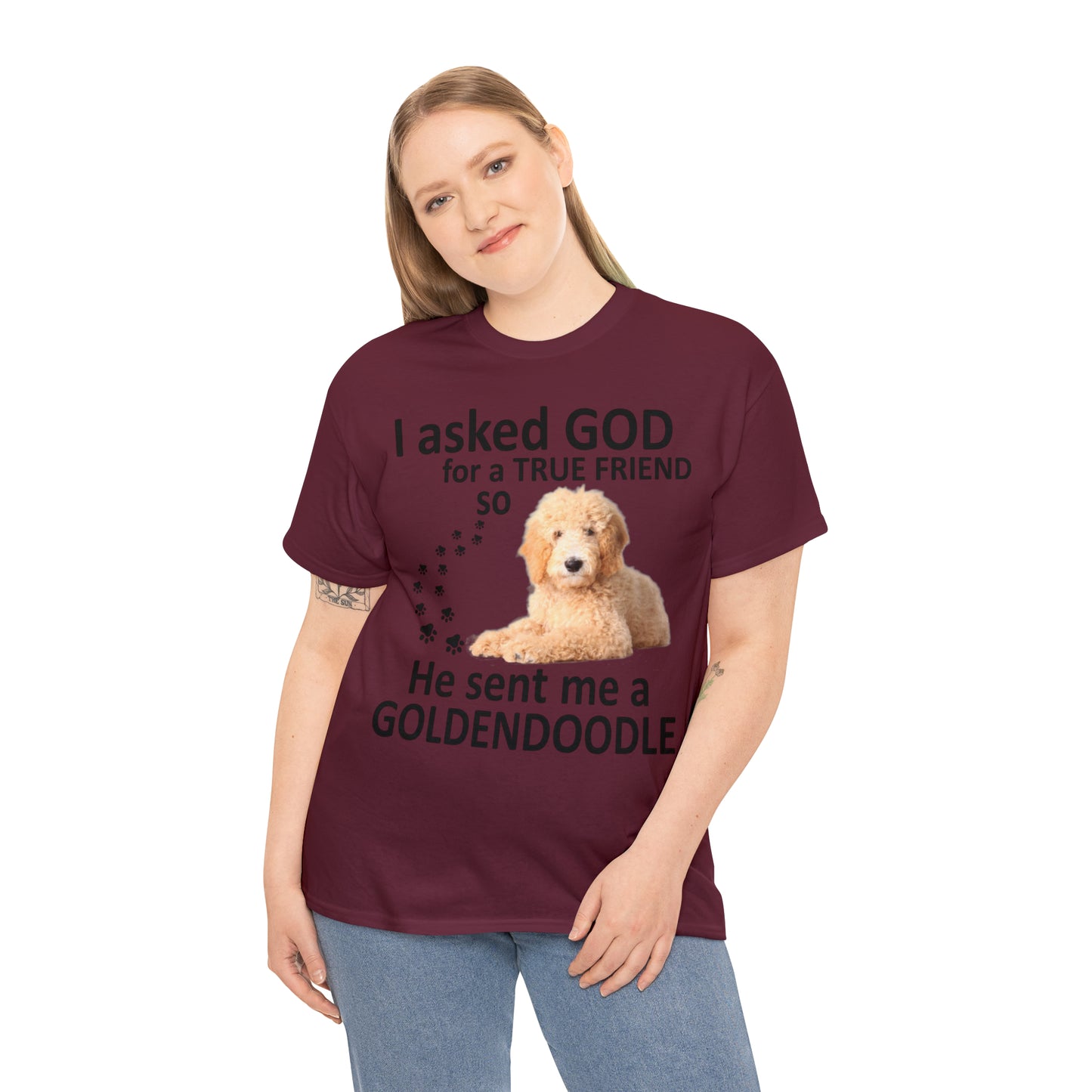 True Friend Goldendoodle Tee