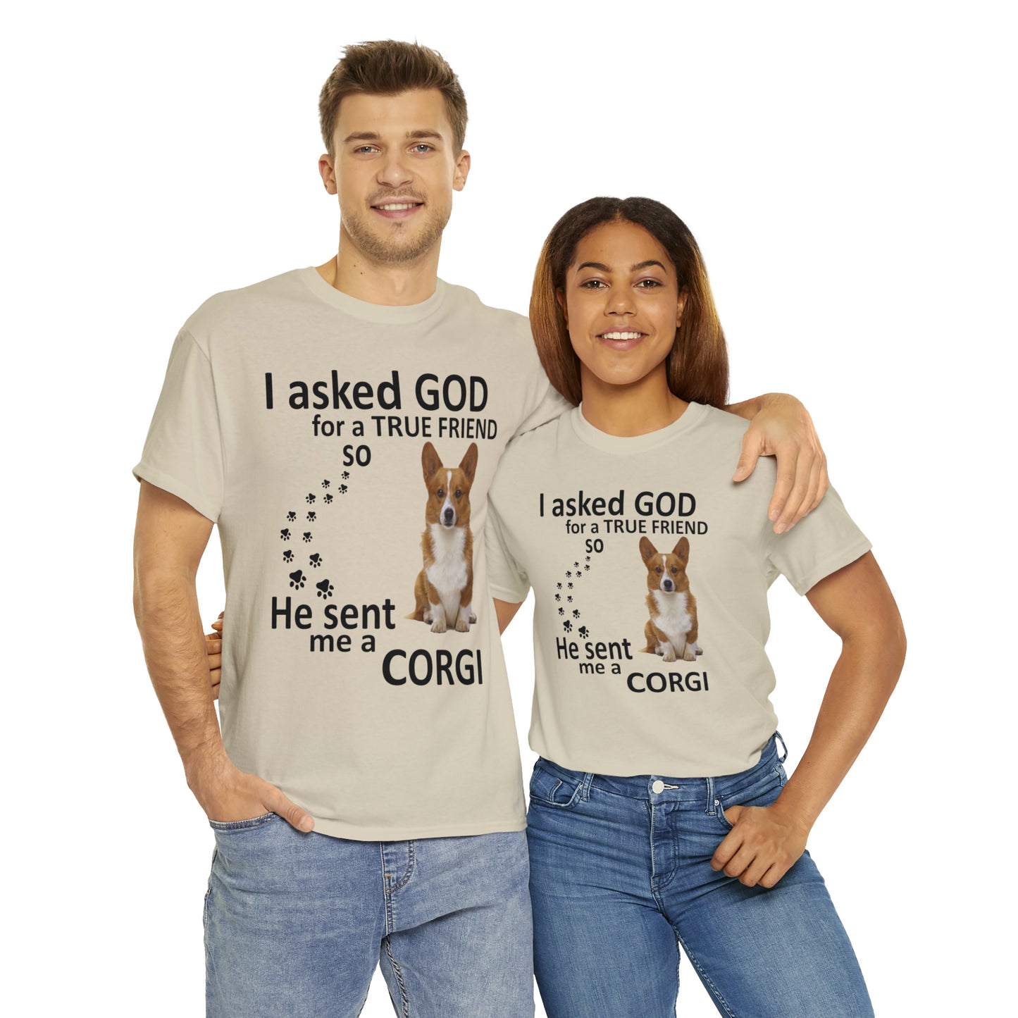 True Friend Corgi Tee