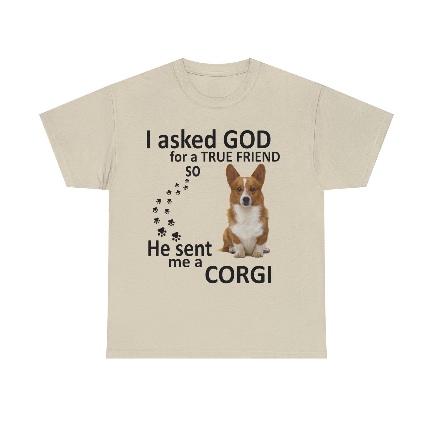 True Friend Corgi Tee