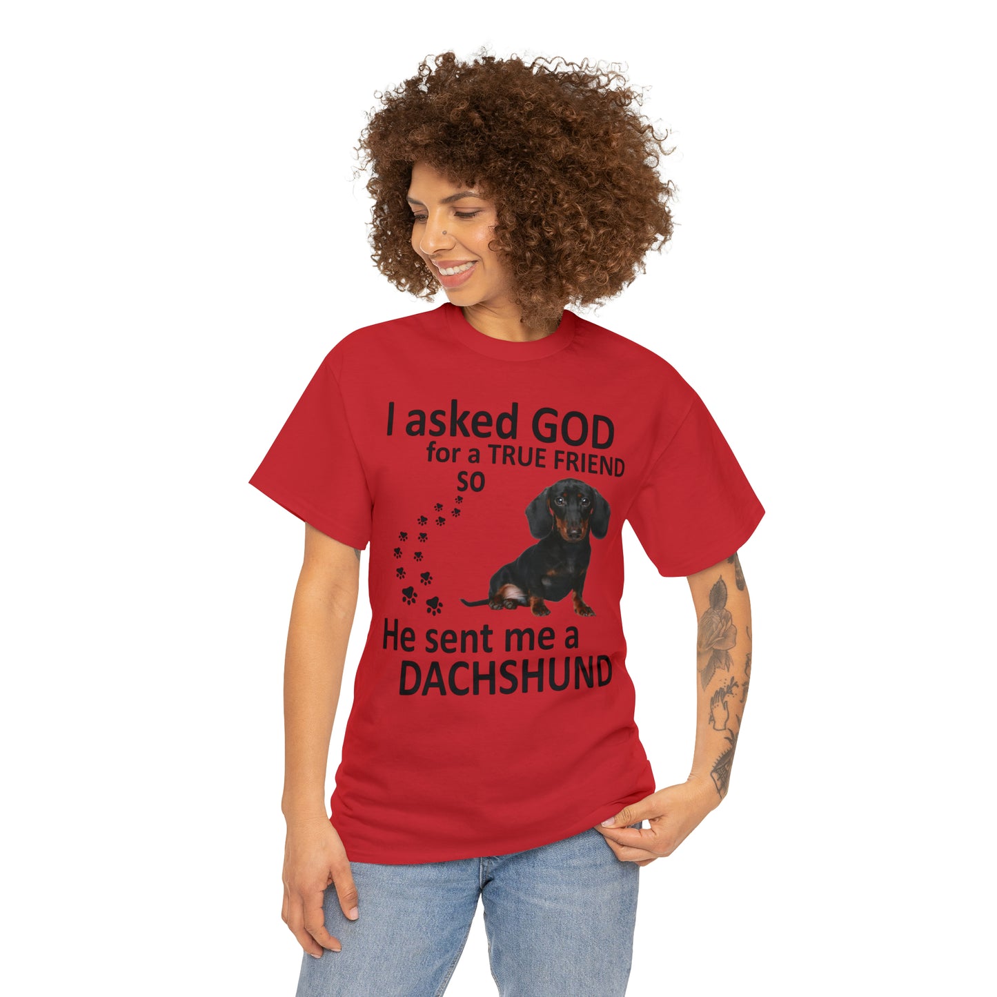 True Friend Dachshund Tee