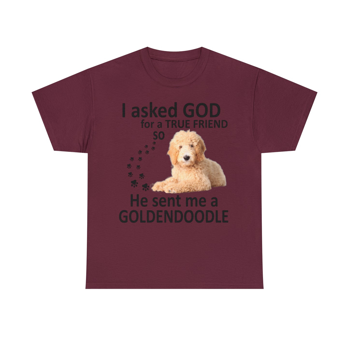 True Friend Goldendoodle Tee