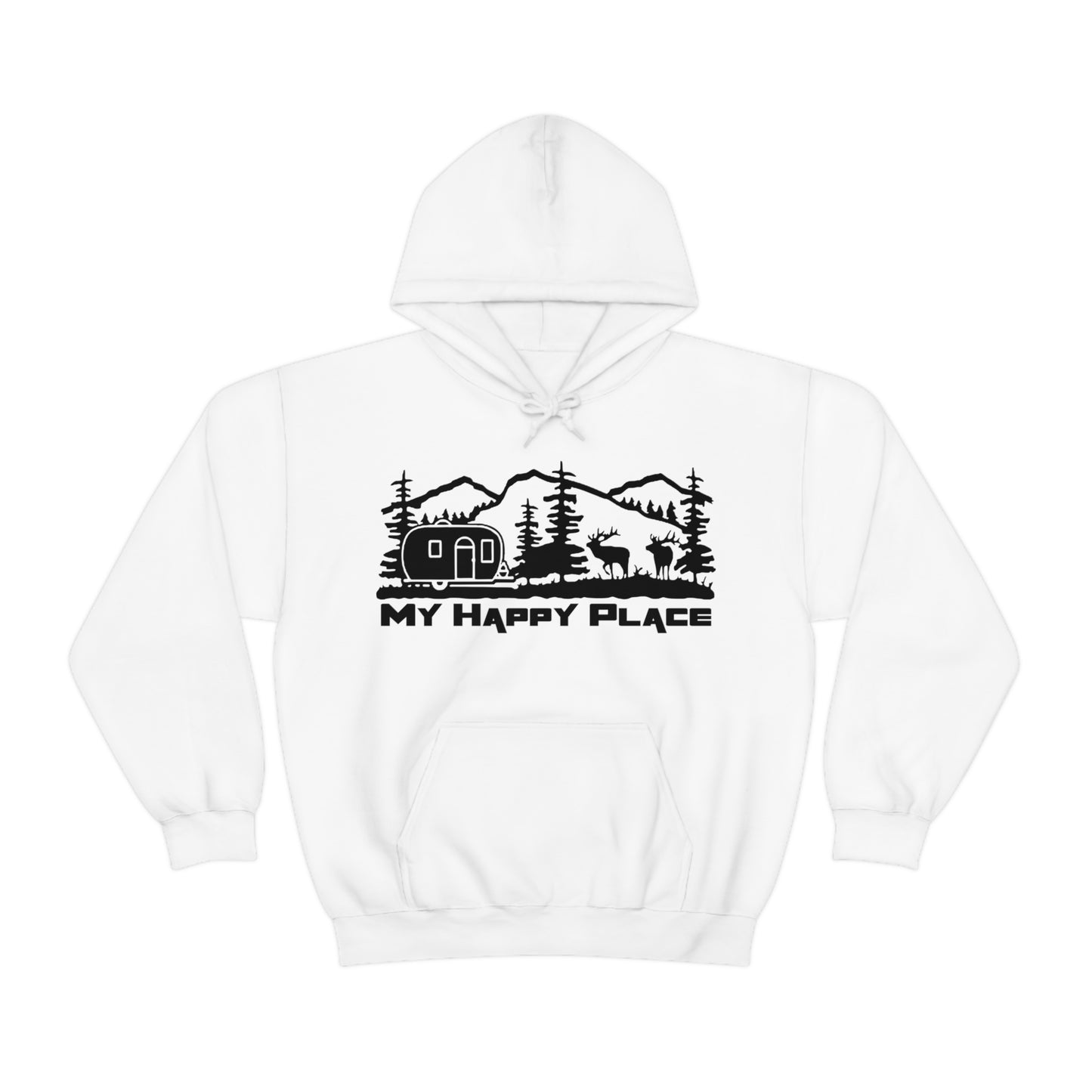 My Happy Place Hooded Sweatshirt