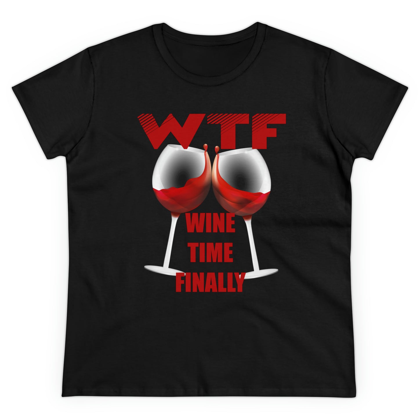 Wine Time Finally Tee