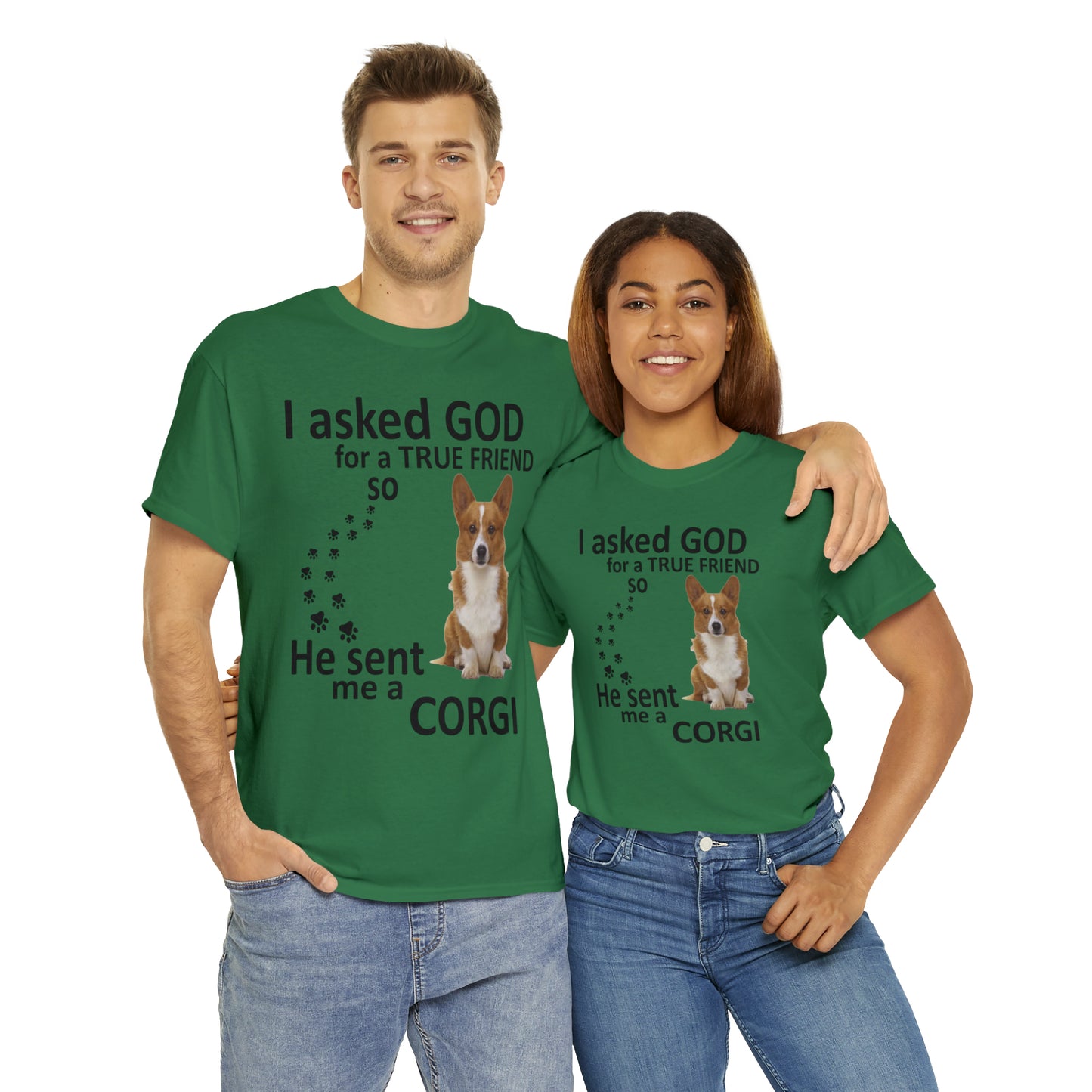 True Friend Corgi Tee