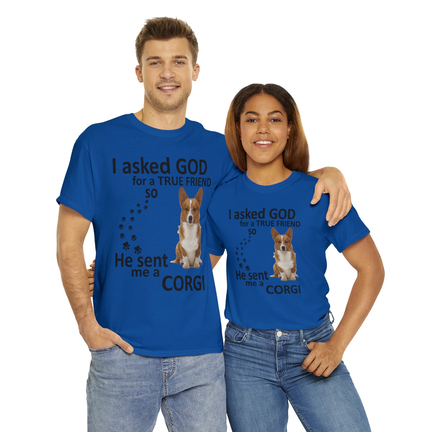 True Friend Corgi Tee