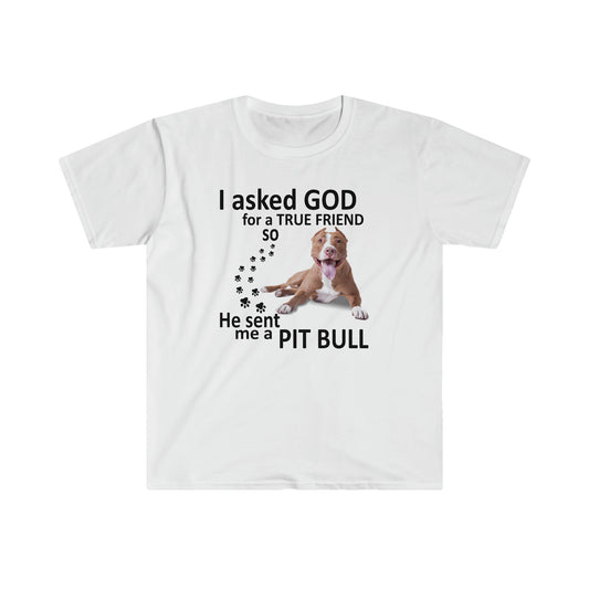 True Friend Pit Bull T-Shirt