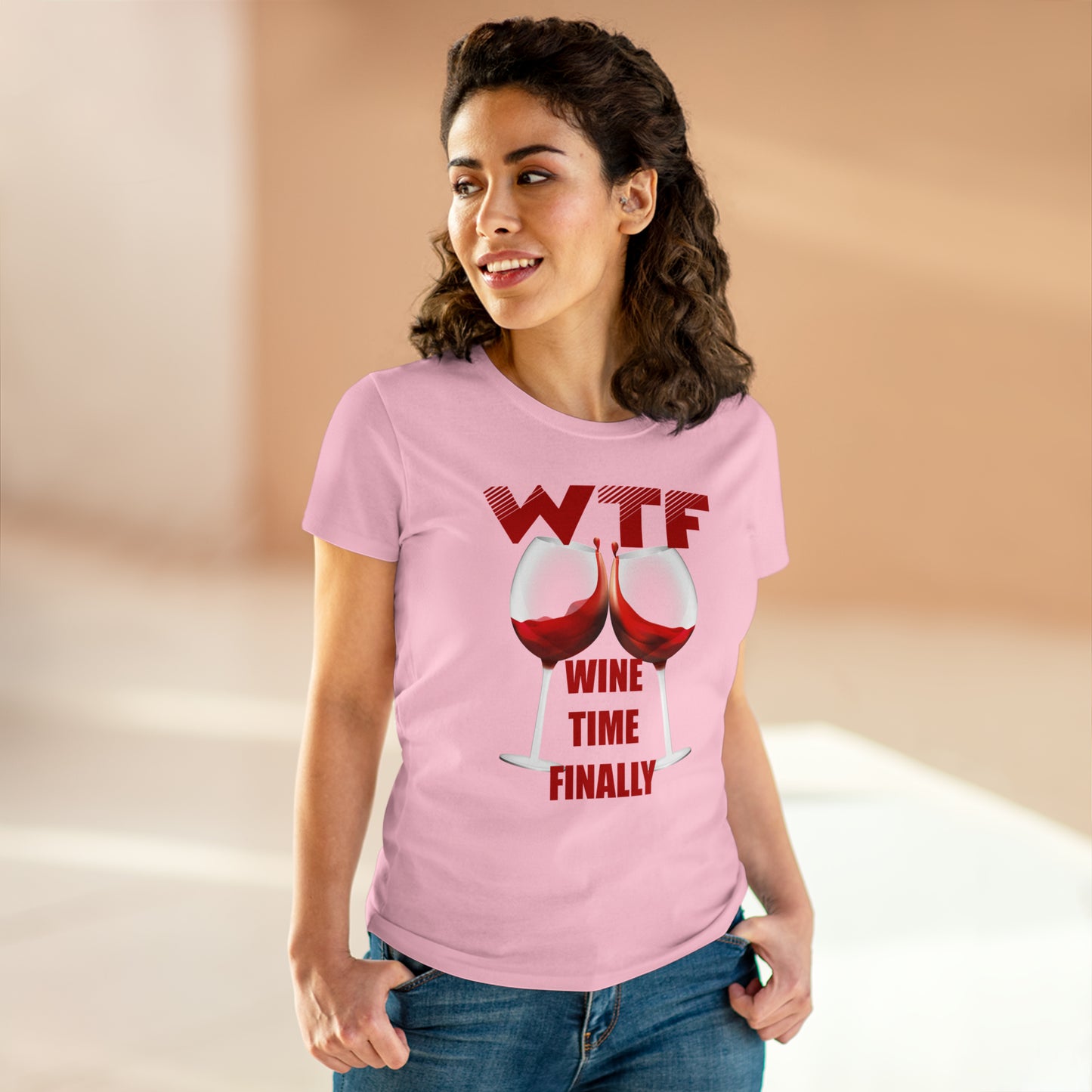 Wine Time Finally Tee