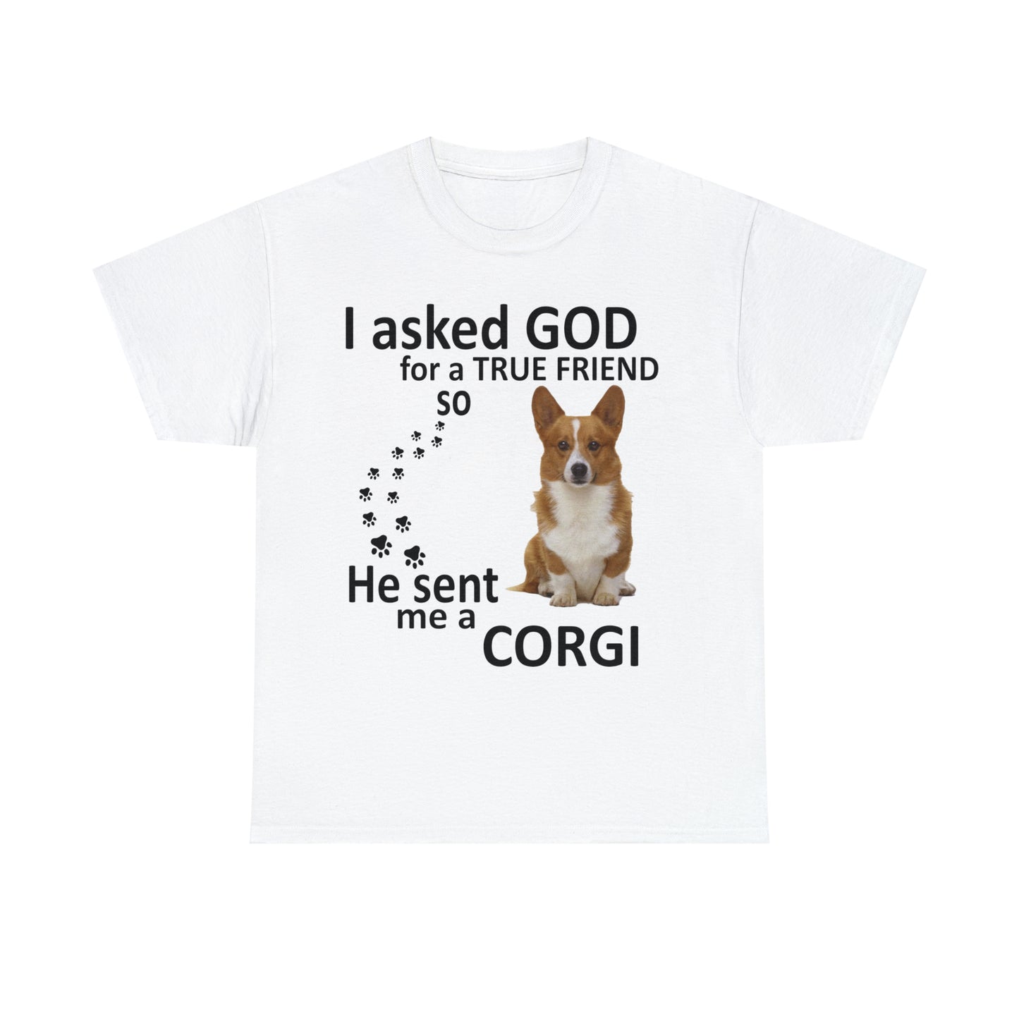 True Friend Corgi Tee