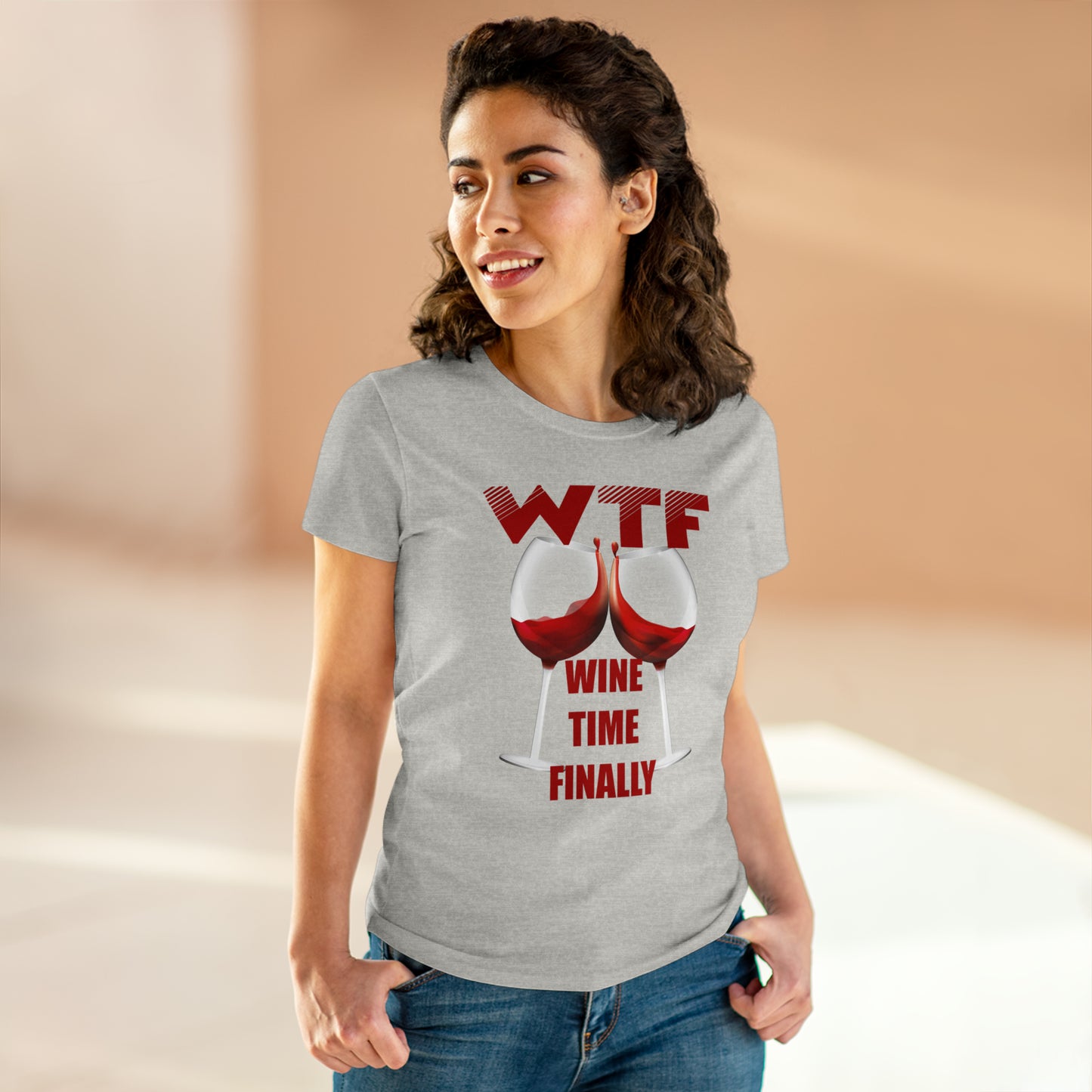 Wine Time Finally Tee