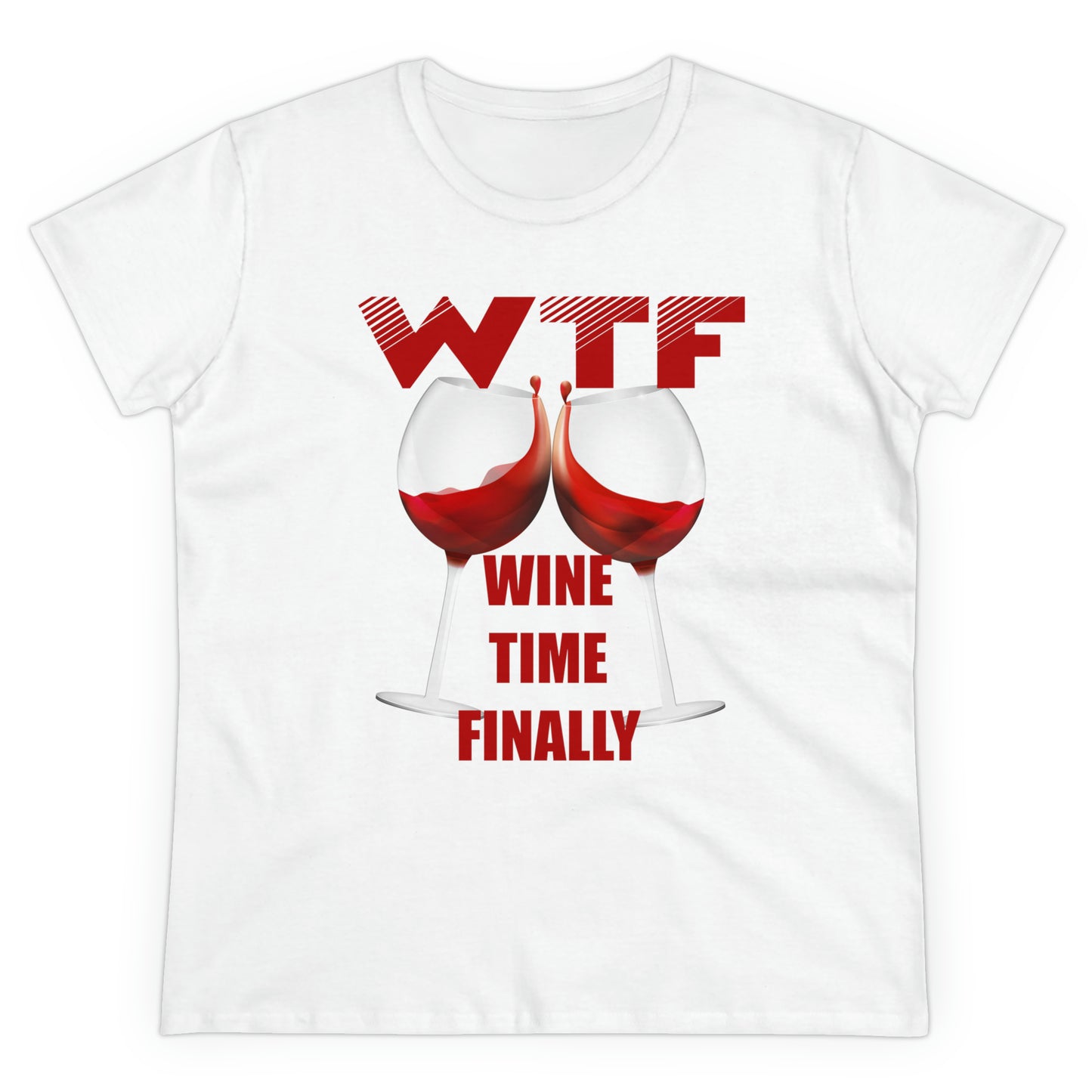 Wine Time Finally Tee