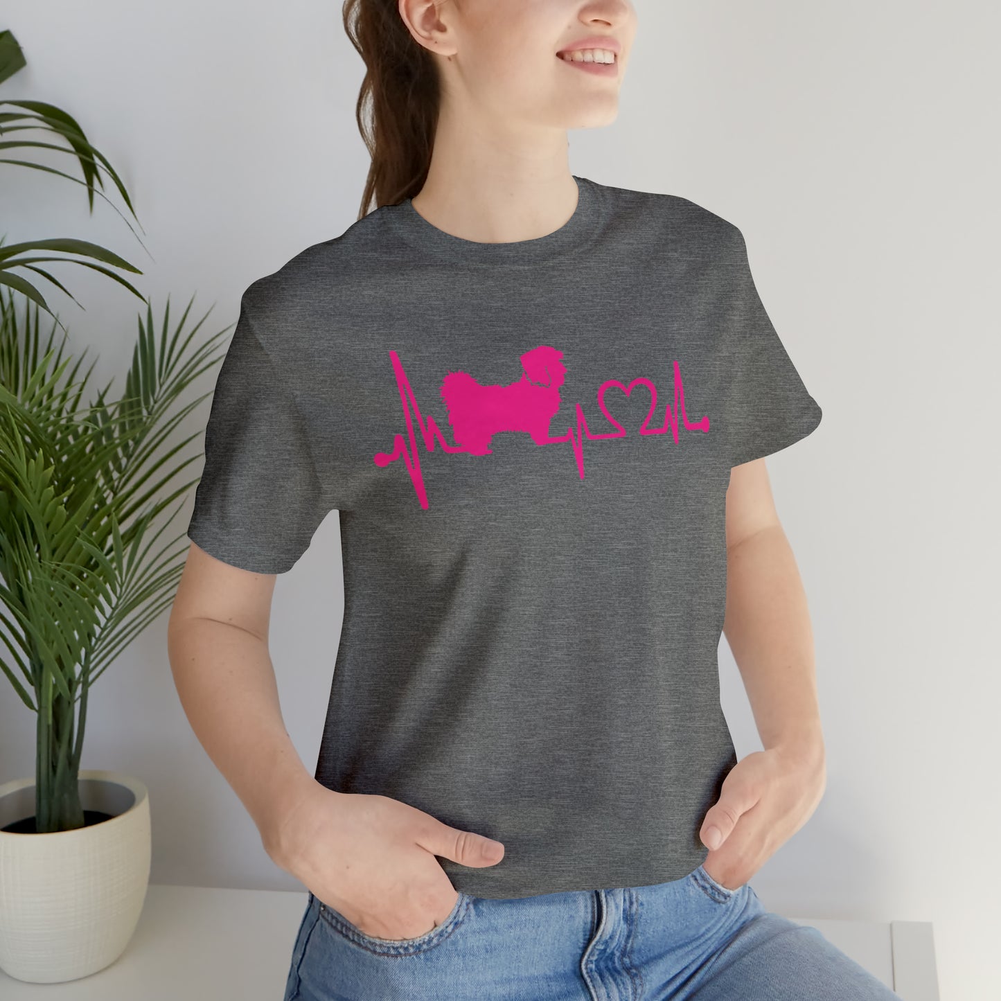 Shih Tzu Heartbeat Tee