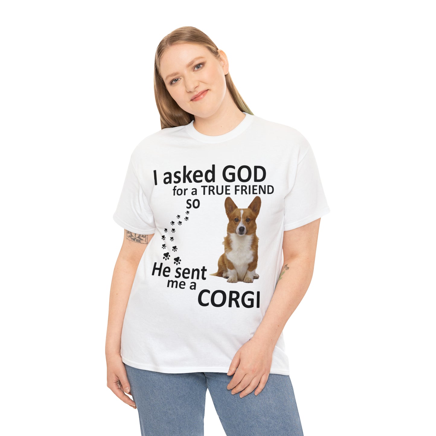 True Friend Corgi Tee