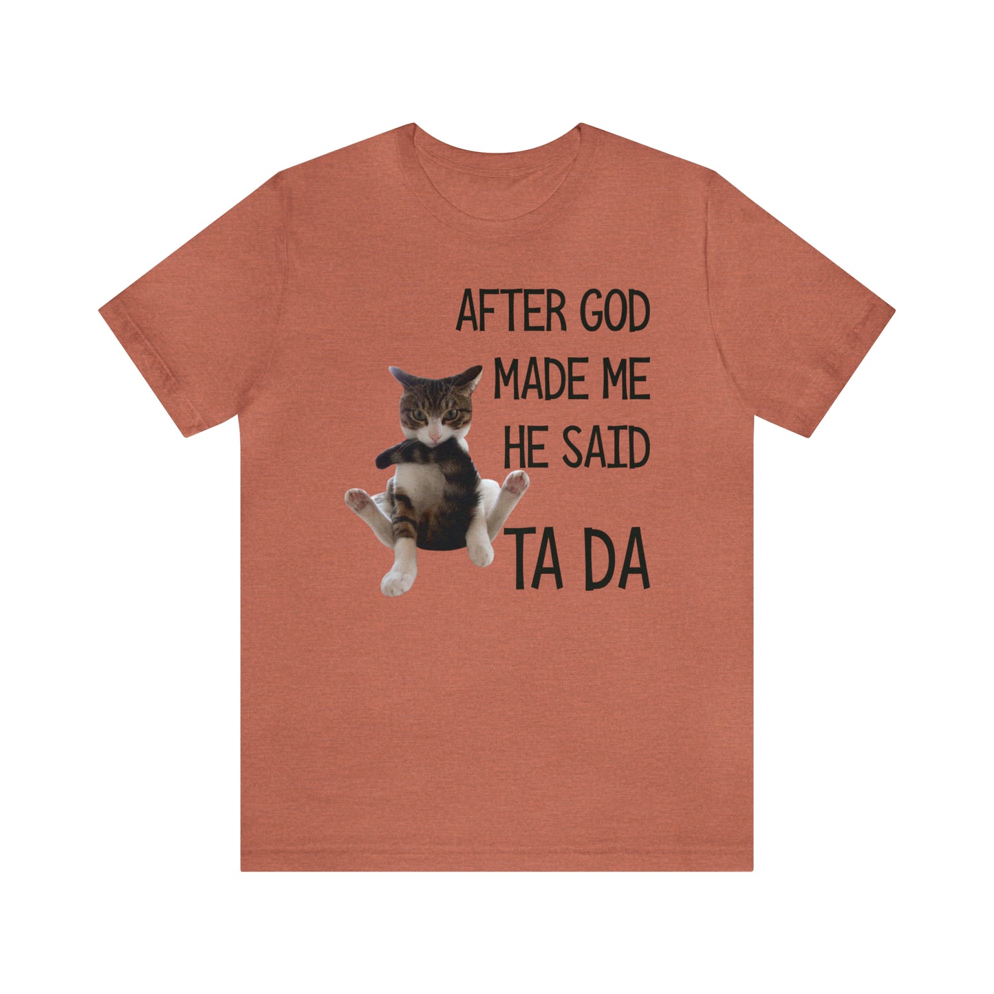 Ta Da Cat Short Sleeve Tee