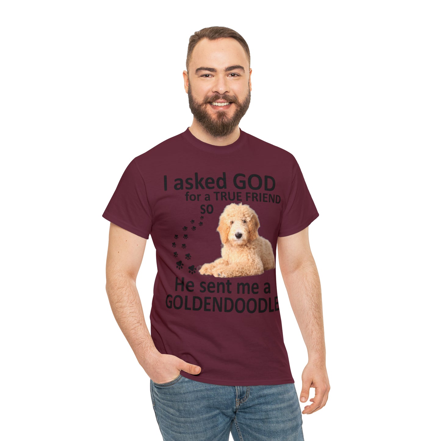 True Friend Goldendoodle Tee