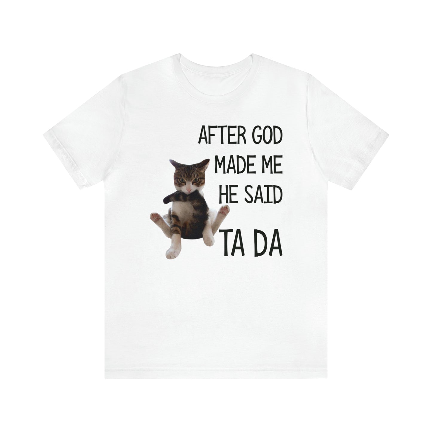 Ta Da Cat Short Sleeve Tee