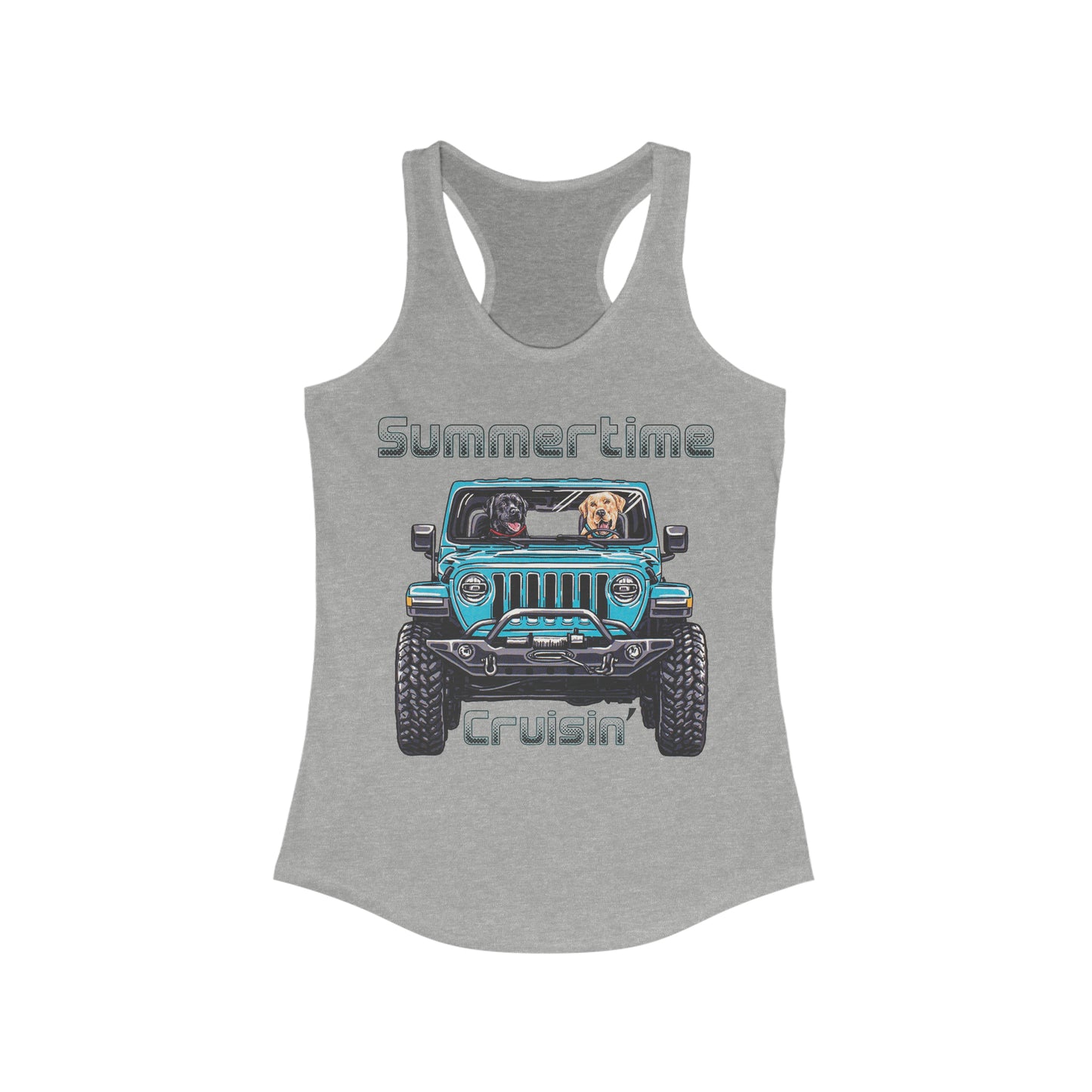 Summertime Cruisin' Racerback Tank