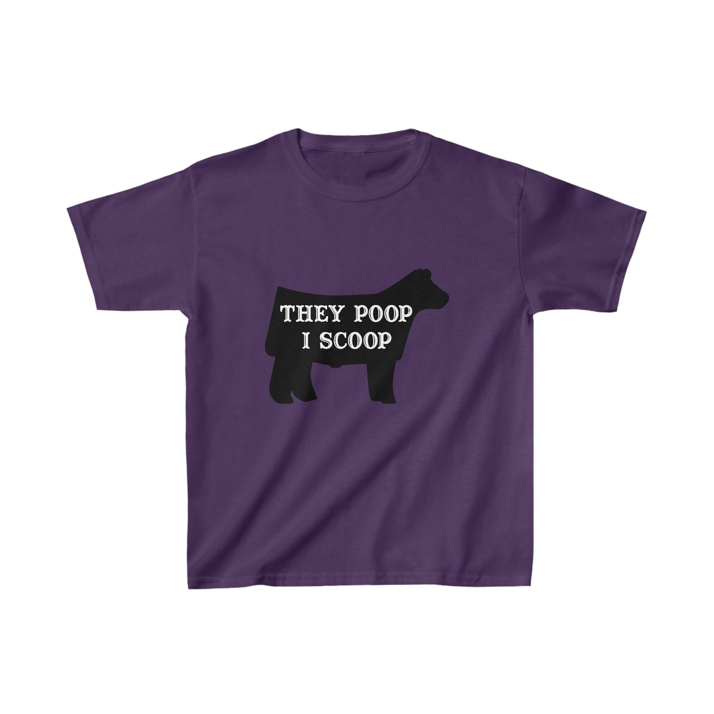 They Poop I Scoop Kids  Tee