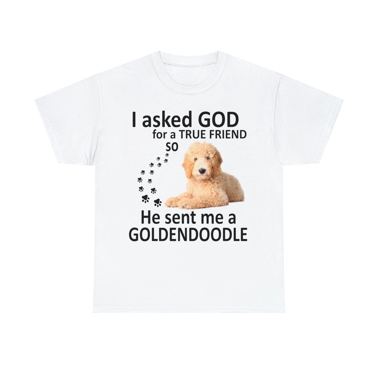 True Friend Goldendoodle Tee