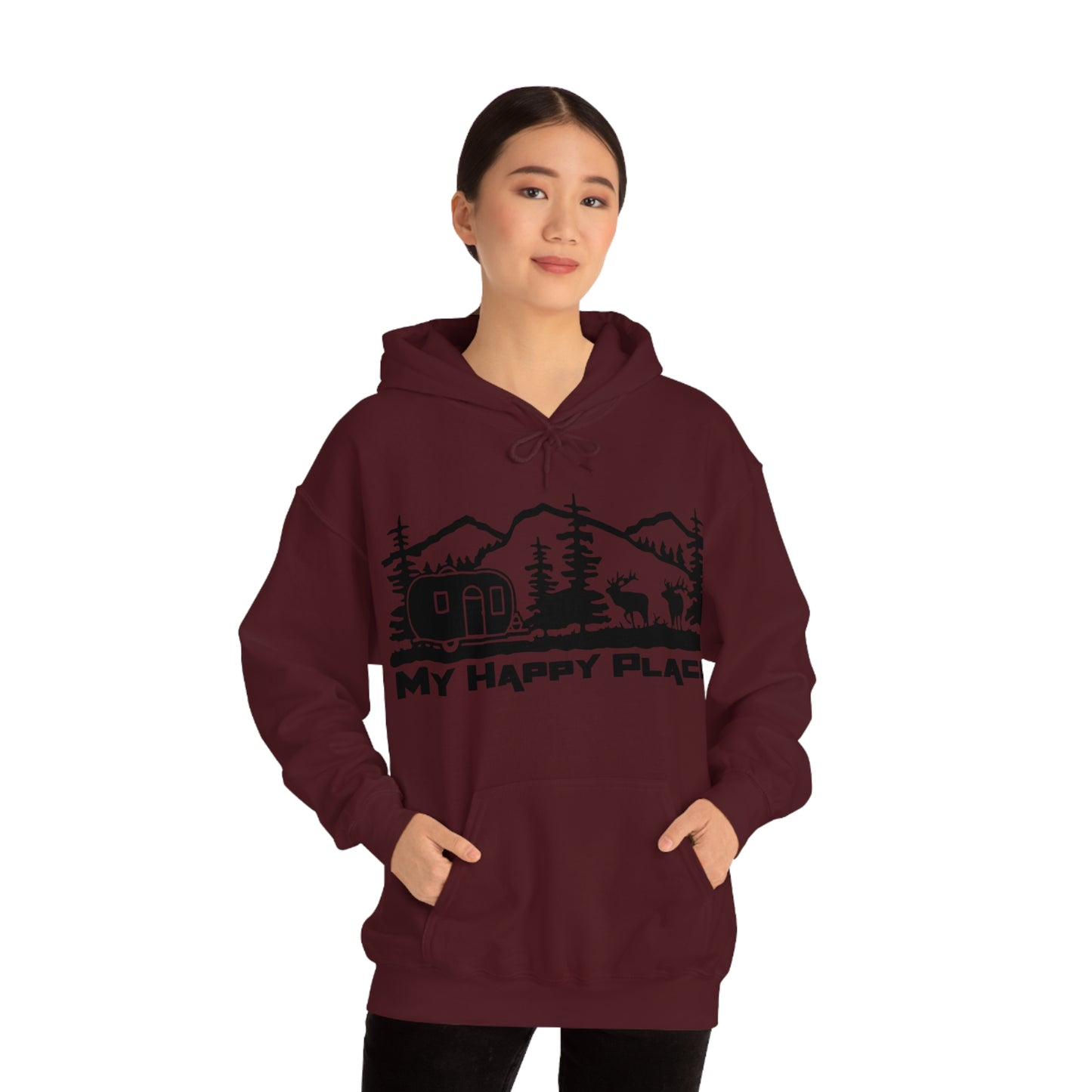 My Happy Place Hooded Sweatshirt