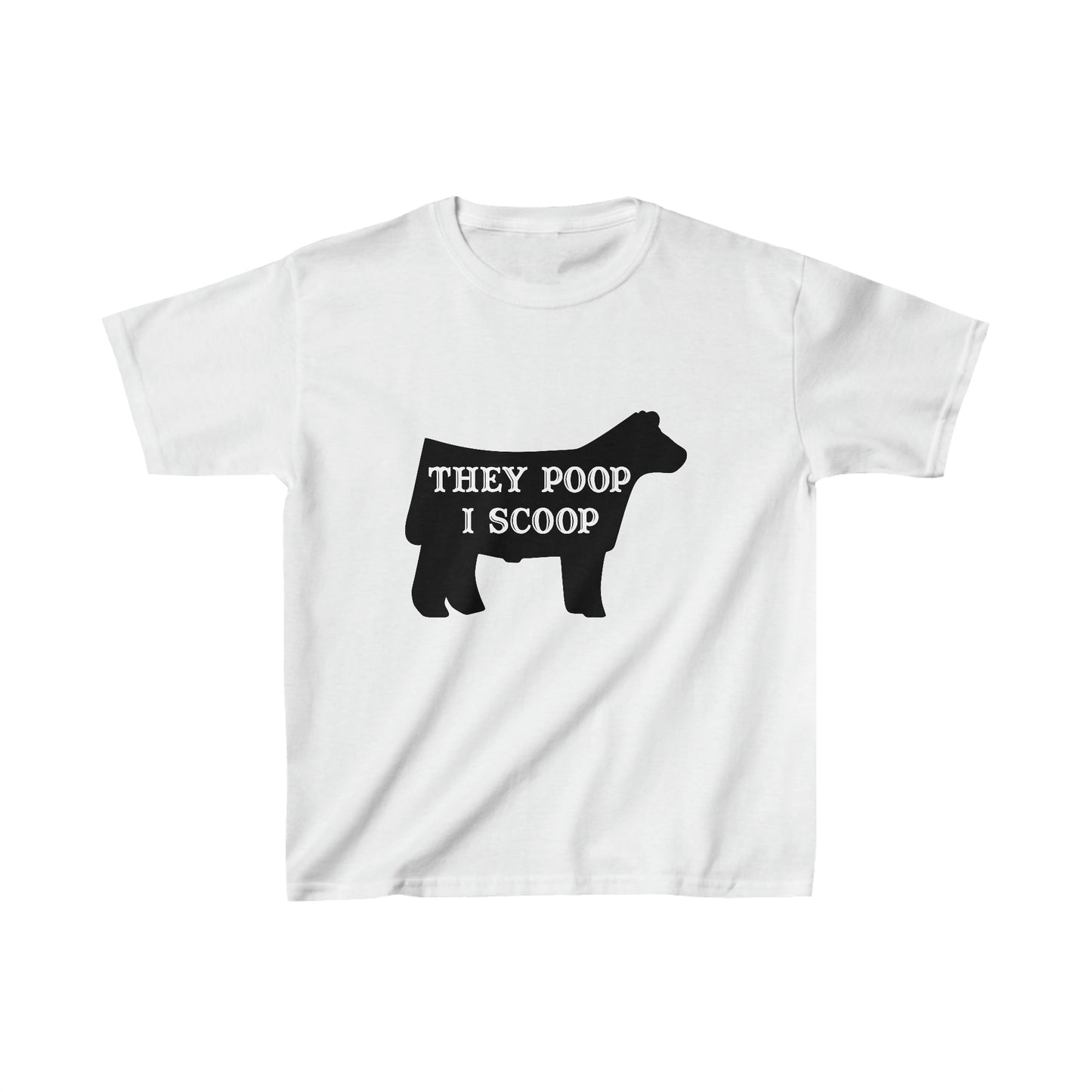 They Poop I Scoop Kids  Tee