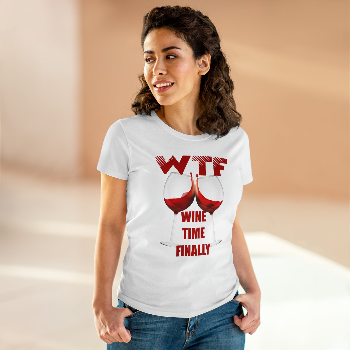 Wine Time Finally Tee