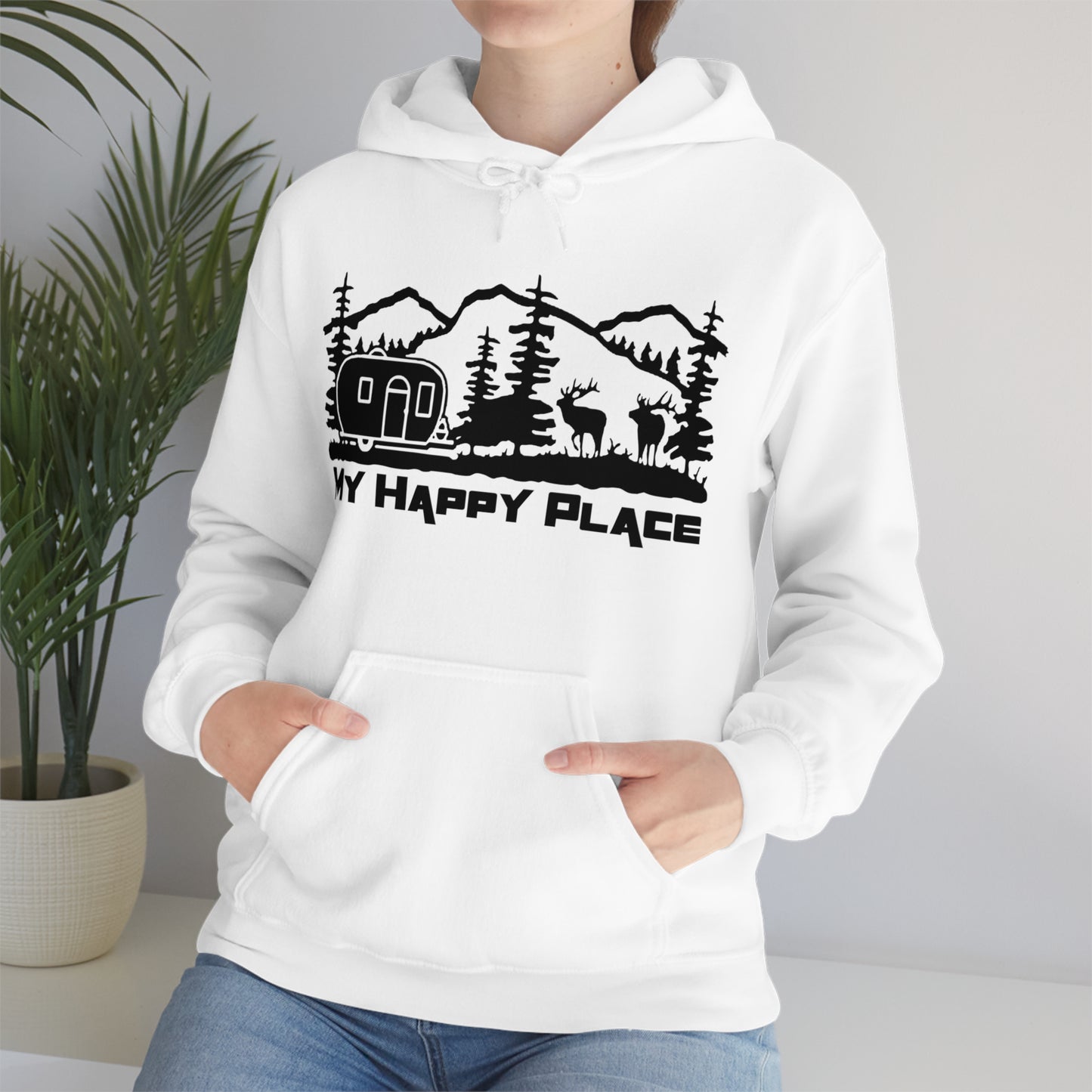 My Happy Place Hooded Sweatshirt