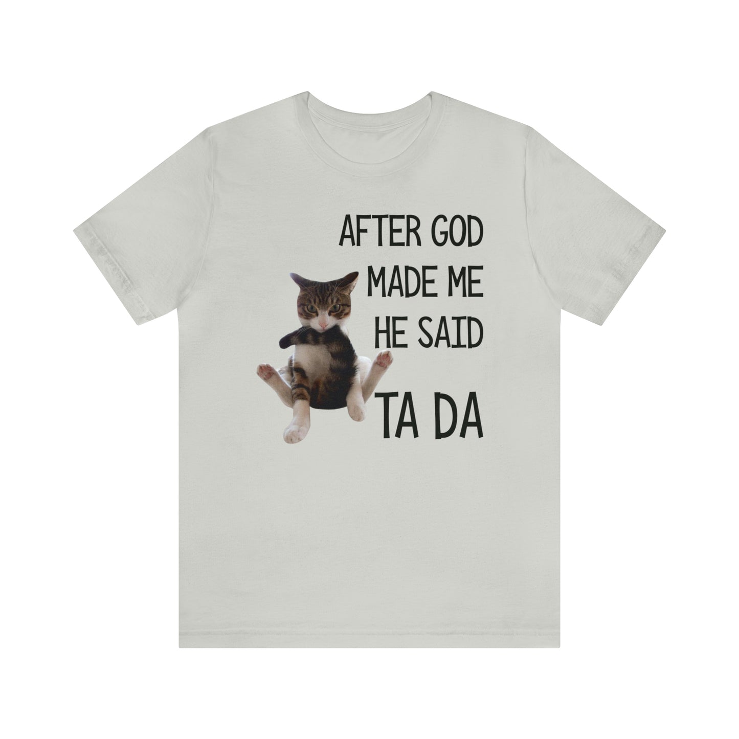 Ta Da Cat Short Sleeve Tee