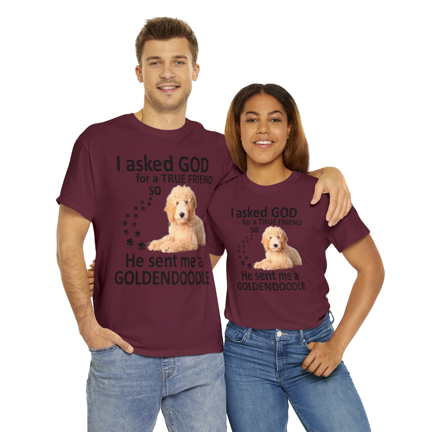 True Friend Goldendoodle Tee