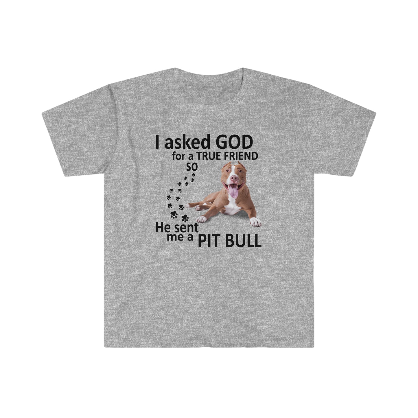 True Friend Pit Bull T-Shirt