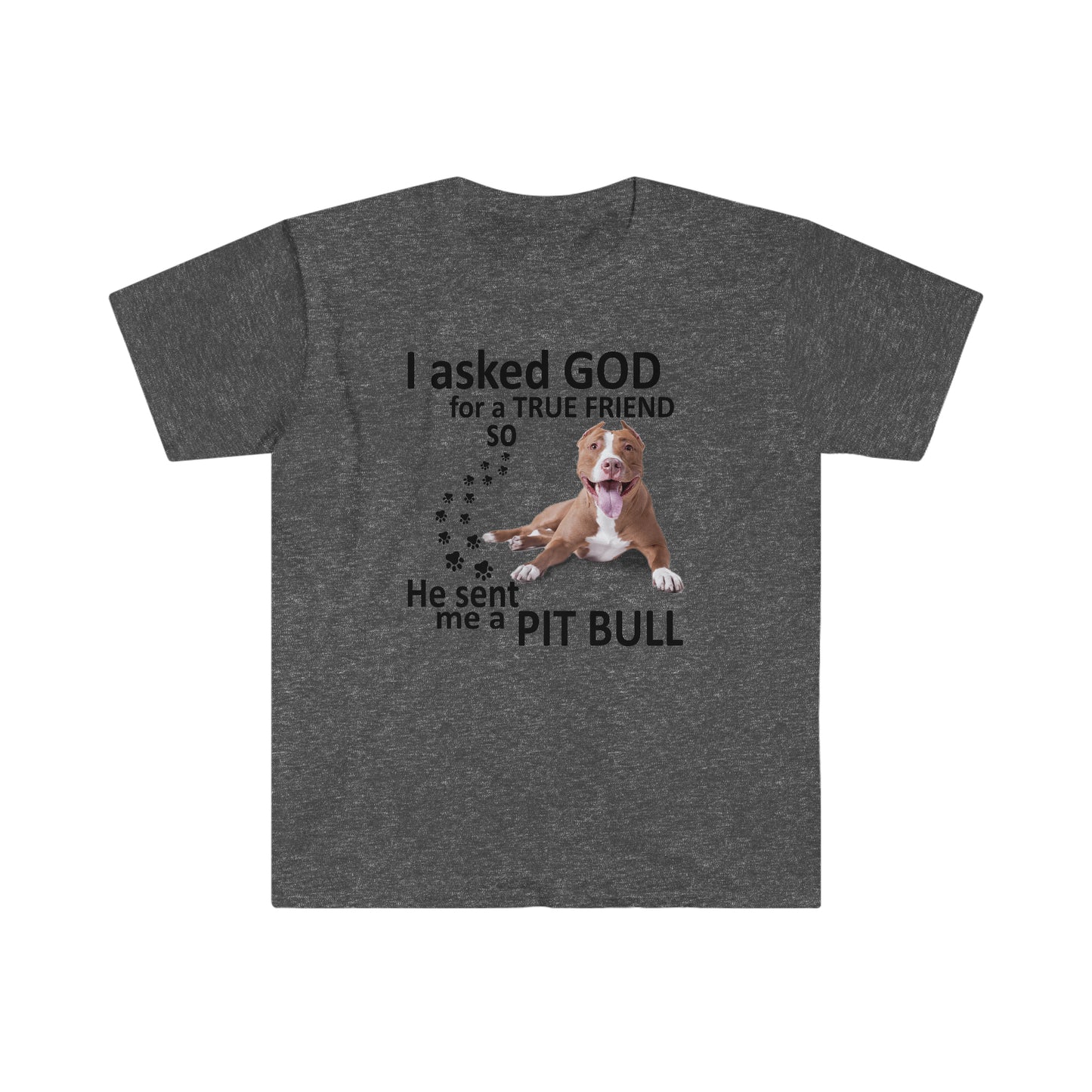 True Friend Pit Bull T-Shirt