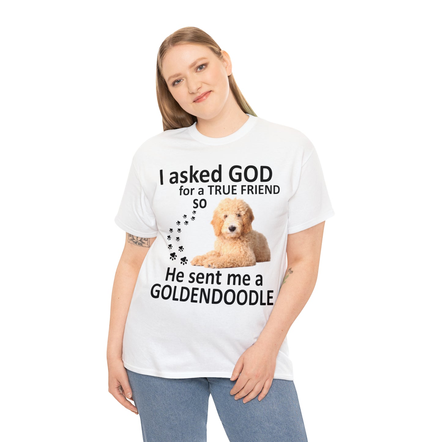 True Friend Goldendoodle Tee