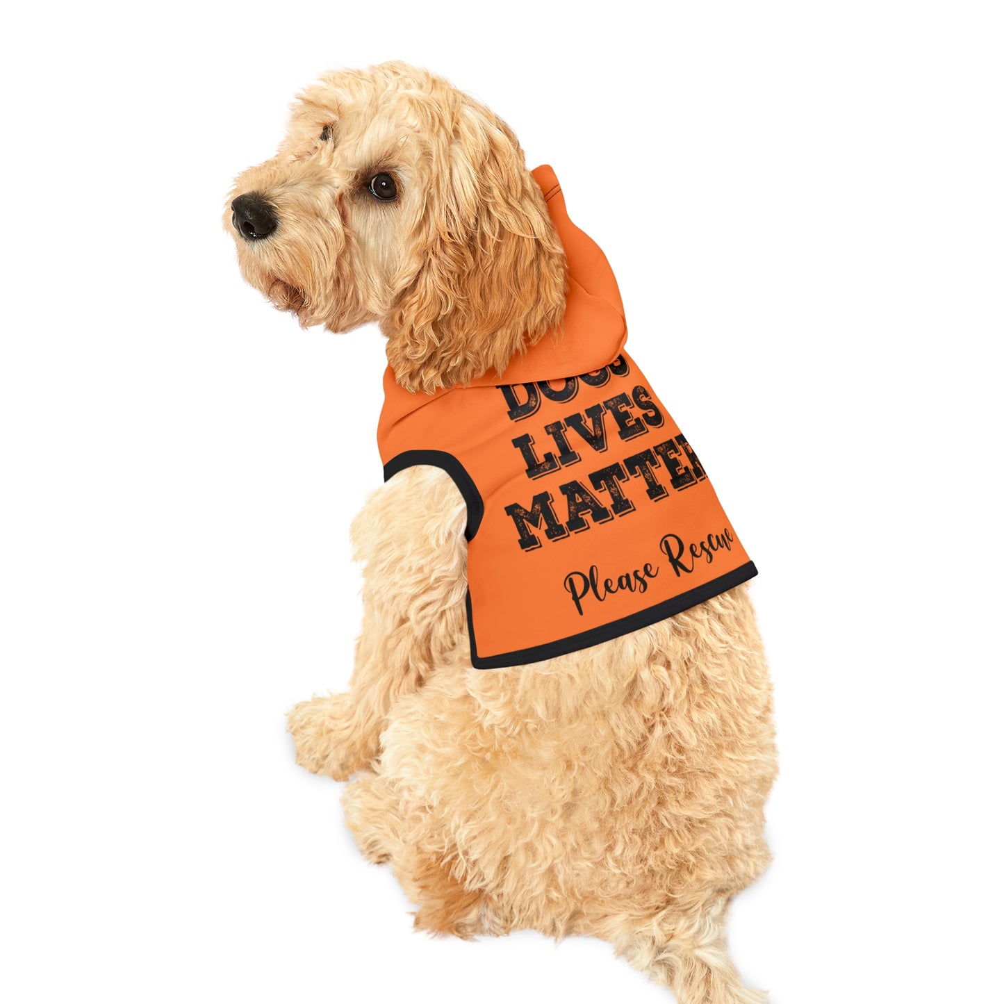 Dogs Lives Matter Please Rescue Hoodie